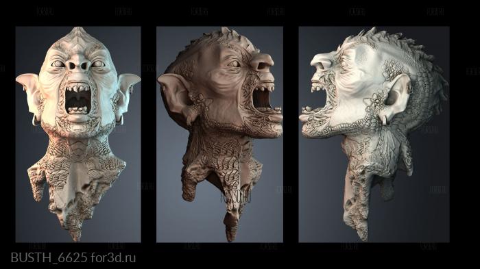 BUSTH_6625 3d stl модель для ЧПУ