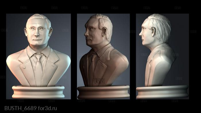 BUSTH_6689 3d stl модель для ЧПУ