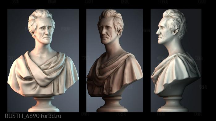 BUSTH_6690 3d stl модель для ЧПУ