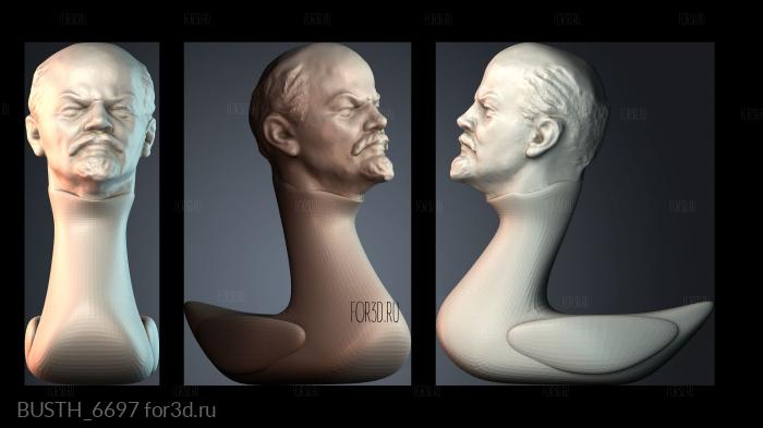 BUSTH_6697 3d stl модель для ЧПУ