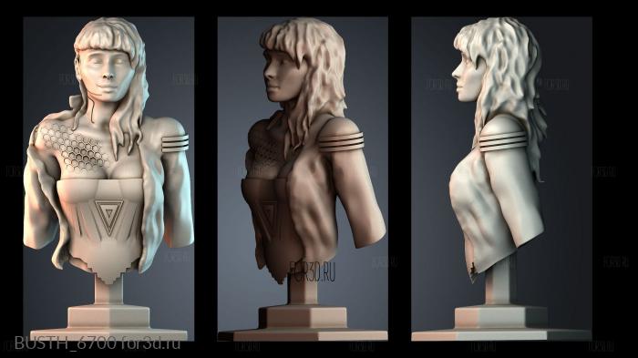 BUSTH_6700 3d stl модель для ЧПУ