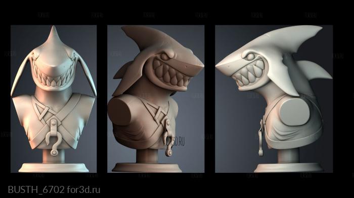 BUSTH_6702 3d stl модель для ЧПУ