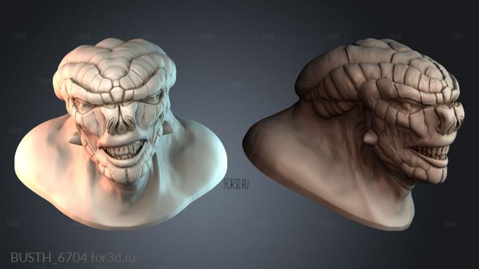 BUSTH_6704 3d stl модель для ЧПУ