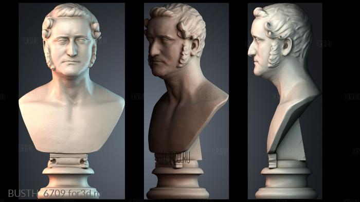 BUSTH_6709 3d stl модель для ЧПУ