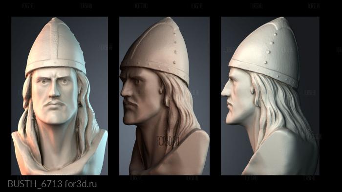 BUSTH_6713 3d stl модель для ЧПУ