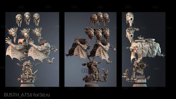 BUSTH_6716 3d stl модель для ЧПУ