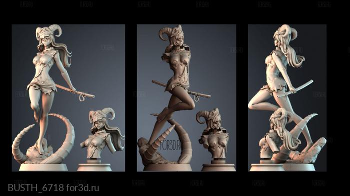 BUSTH_6718 3d stl модель для ЧПУ