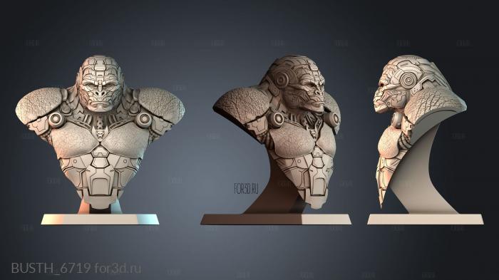 BUSTH_6719 3d stl модель для ЧПУ