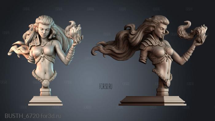 BUSTH_6720 3d stl модель для ЧПУ