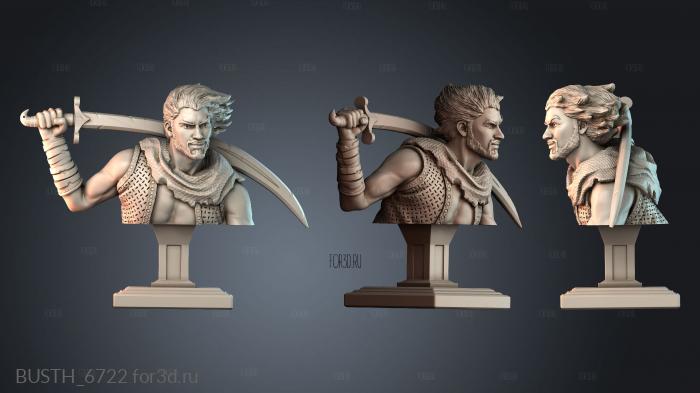 BUSTH_6722 3d stl модель для ЧПУ