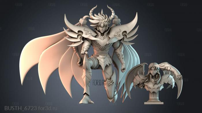 BUSTH_6723 3d stl модель для ЧПУ