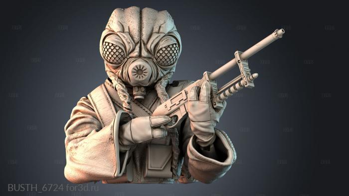 BUSTH_6724 3d stl модель для ЧПУ