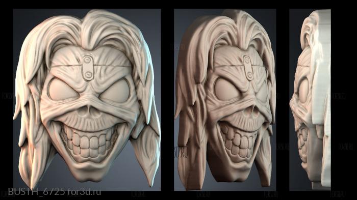 BUSTH_6725 3d stl модель для ЧПУ