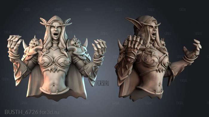 BUSTH_6726 3d stl модель для ЧПУ