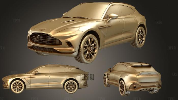 Aston Martin DBX North America 2021 fbxrar stl model for CNC