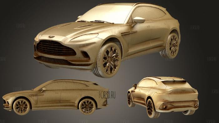 Aston martin dbx straight six 2022 stl model for CNC