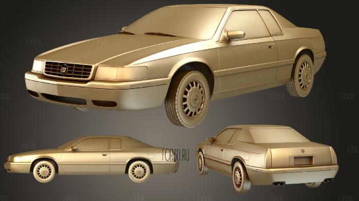 Кадиллак Эльдорадо Мк8 2002 3d stl модель для ЧПУ