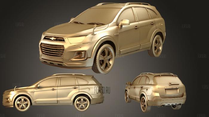 Chevrolet Captiva (Mk1f) JP 2015 3d stl модель для ЧПУ