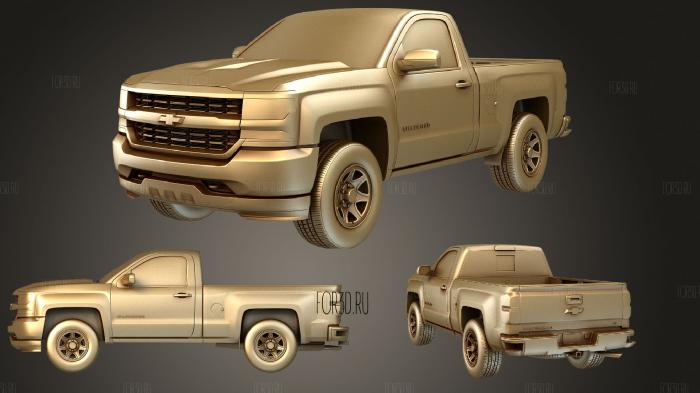 Chevrolet silverado wt обычная кабина sb