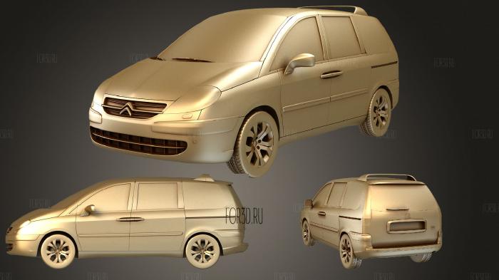 Citroen C8 (Mk2) 2002 3d stl модель для ЧПУ