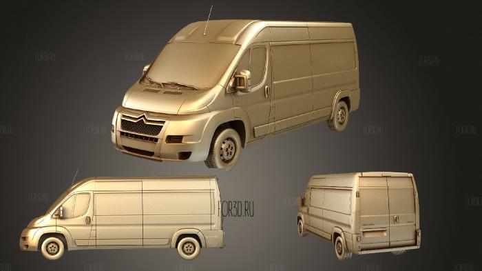 Citroen relay van l3h2 2006 2014 3d stl модель для ЧПУ