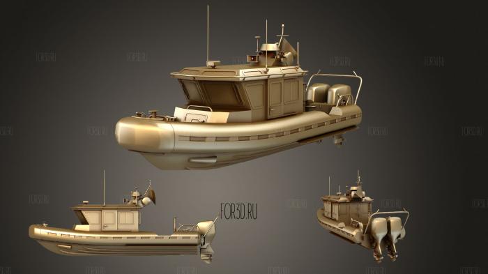 Coast Guard Rescue Boat 3d stl модель для ЧПУ