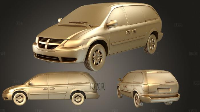 Dodge Grand Caravan (Mk4) 2004 stl model for CNC