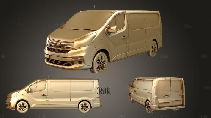 Fiat Talento Van L2 2017 stl model for CNC