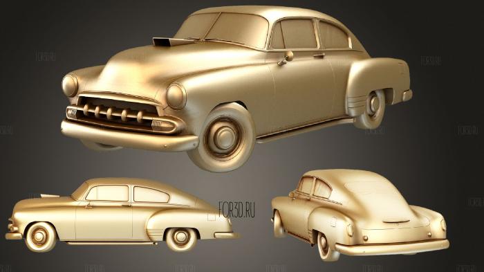 Горячая линия Fleetline old shool hotrod 3d stl модель для ЧПУ