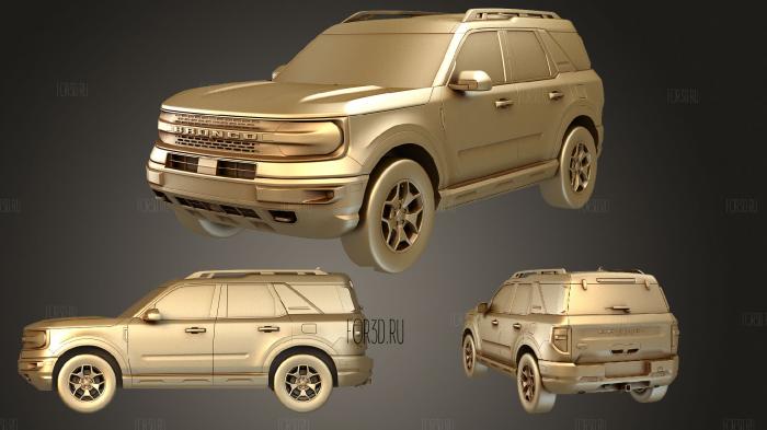 Ford Bronco Sport First Edition 2021 stl model for CNC
