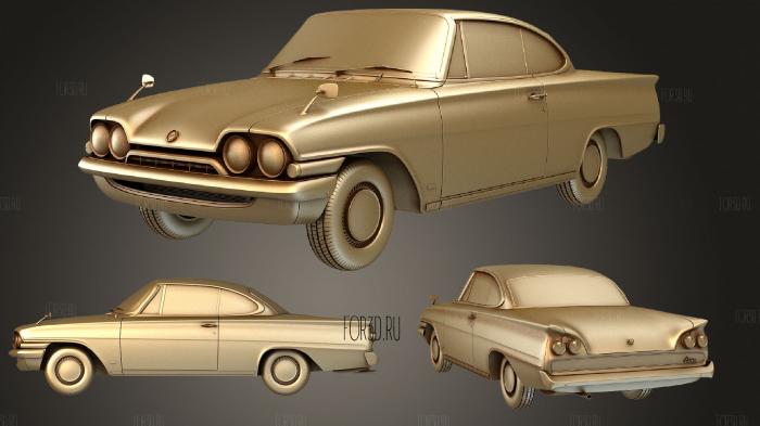 Ford Consul Capri 1961 stl model for CNC