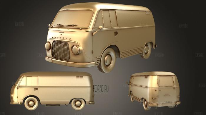 Ford Taunus Transit FK1250 1963 stl model for CNC