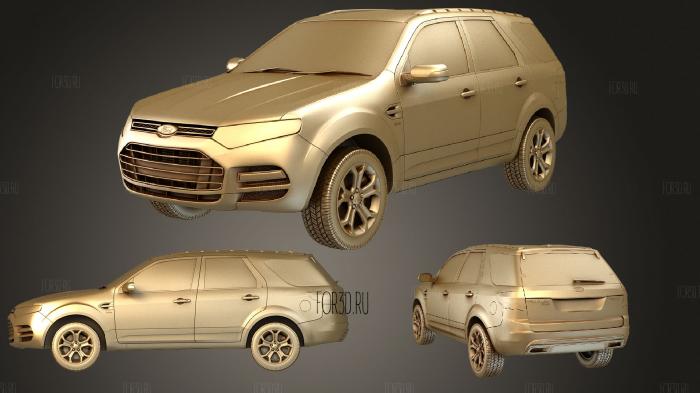 Ford Territory SY 2012 3d stl модель для ЧПУ