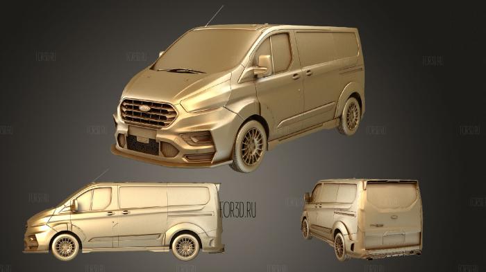 Ford transit ms rt 2018 stl model for CNC