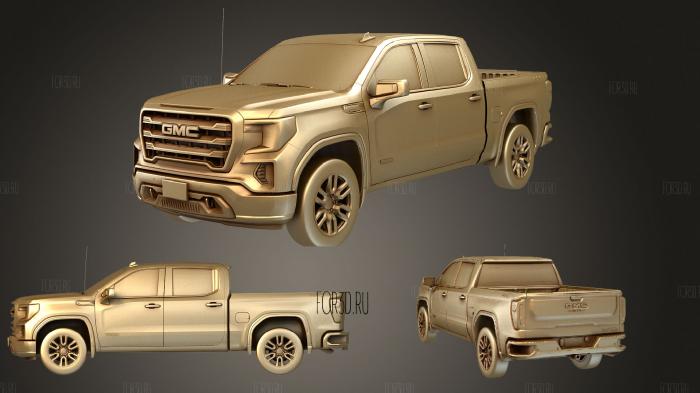 Высота экипажа GMC Sierra 1500 2020