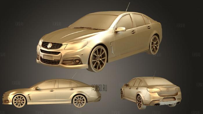 Holden Commodore (Mk4f) (VF) SSV HQinterior 2013 stl model for CNC