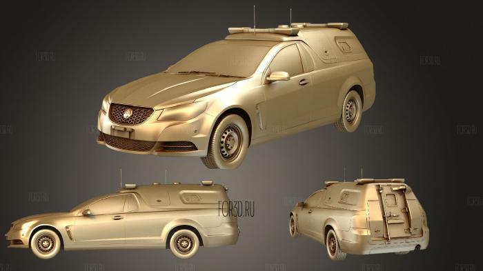 Holden Commodore (Mk4f) (VF) ute Evoke Police 2013 mentalray