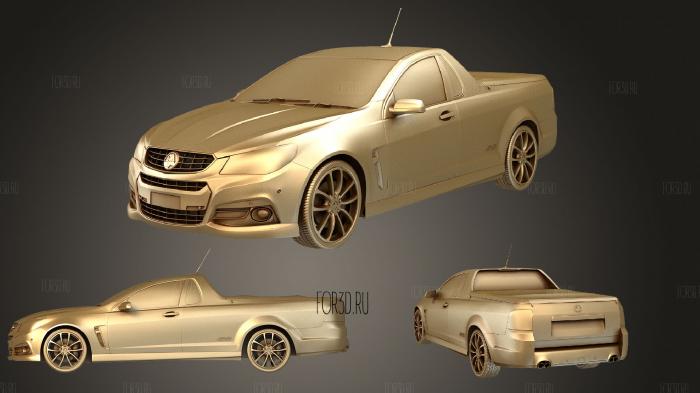 Holden Commodore Calais V VF ute 2013 stl model for CNC