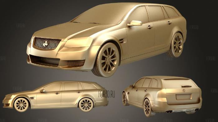 Holden Commodore VE sportwagon 2012 stl model for CNC