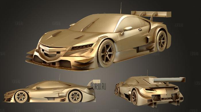 Honda NSX GT concept 2013 stl model for CNC