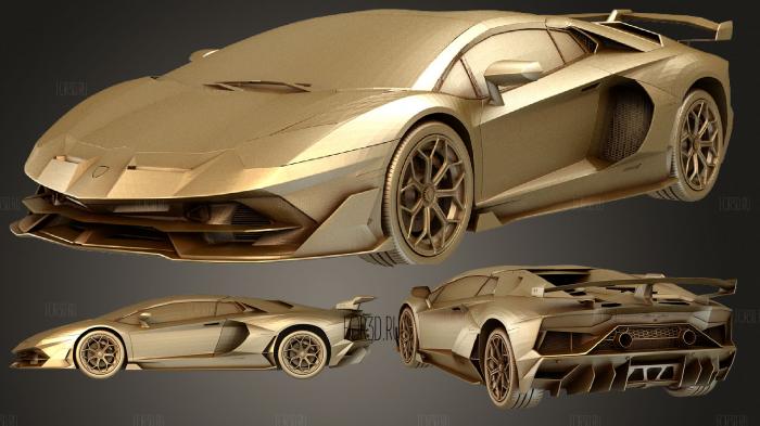 Lamborghini aventador roadster svj 2021