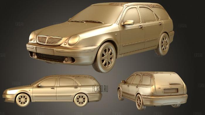 Lancia Lybra Wagon 1999 stl model for CNC