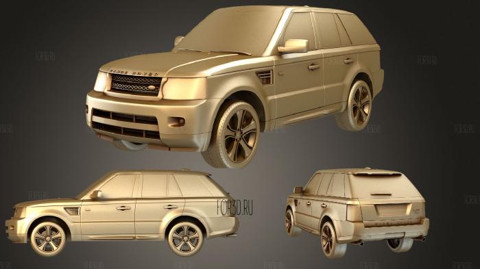 Land Rover Range Rover 2011 stl model for CNC