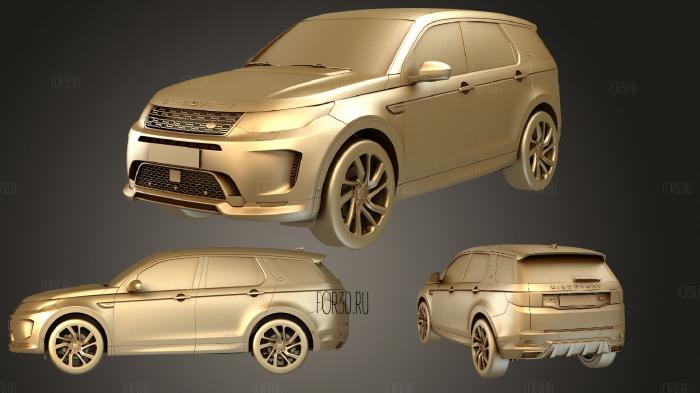 Land Rover Discovery Sport 2020 stl model for CNC