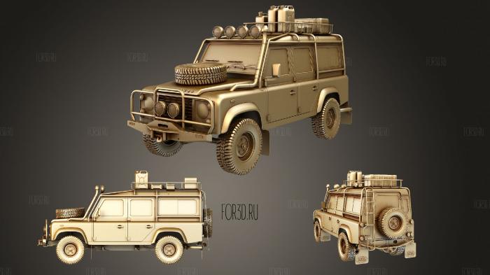 Land rover expedition set stl model for CNC