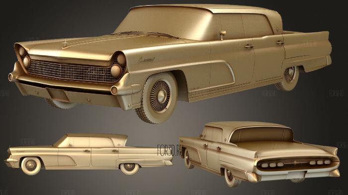 Lincoln Mark (Mk2) IV sedan 1959 3d stl модель для ЧПУ