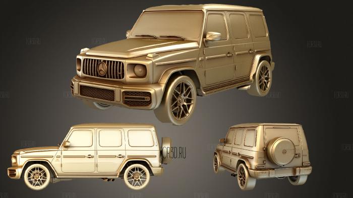 Mercedes Benz G55 Amg stl model for CNC