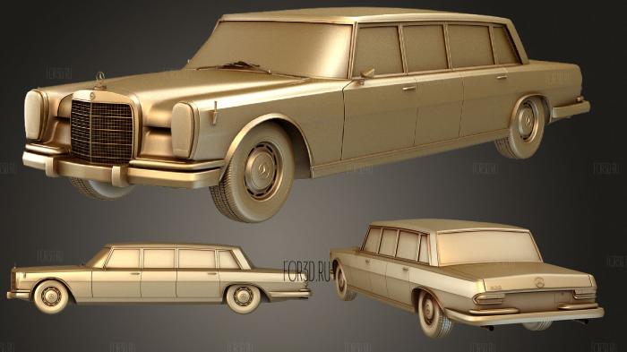 Mercedes Benz 600 W100 pullman limousine 1964