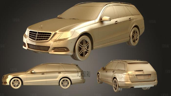 Mercedes Benz E class estate 2010 stl model for CNC