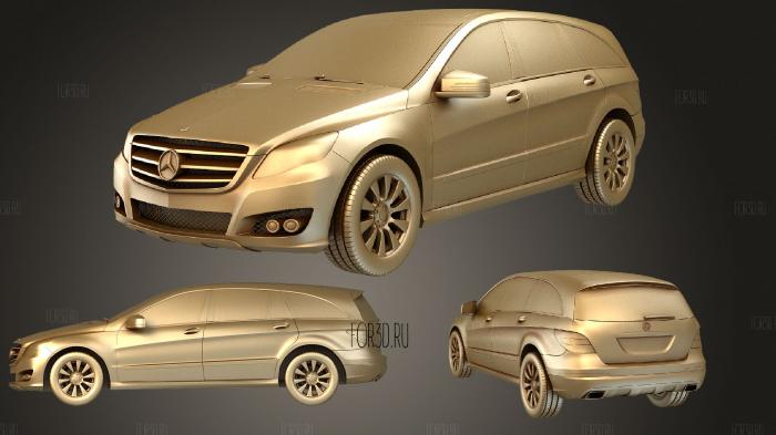 Mercedes Benz R class 2011 stl model for CNC